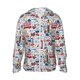 thumbnail image 1 of Balery London Symbols1 Sudadera ligera de manga larga con capucha y protección solar UPF 50+ para hombre y mujer, ideal para pesca y running-XX-Large, 1 of 7