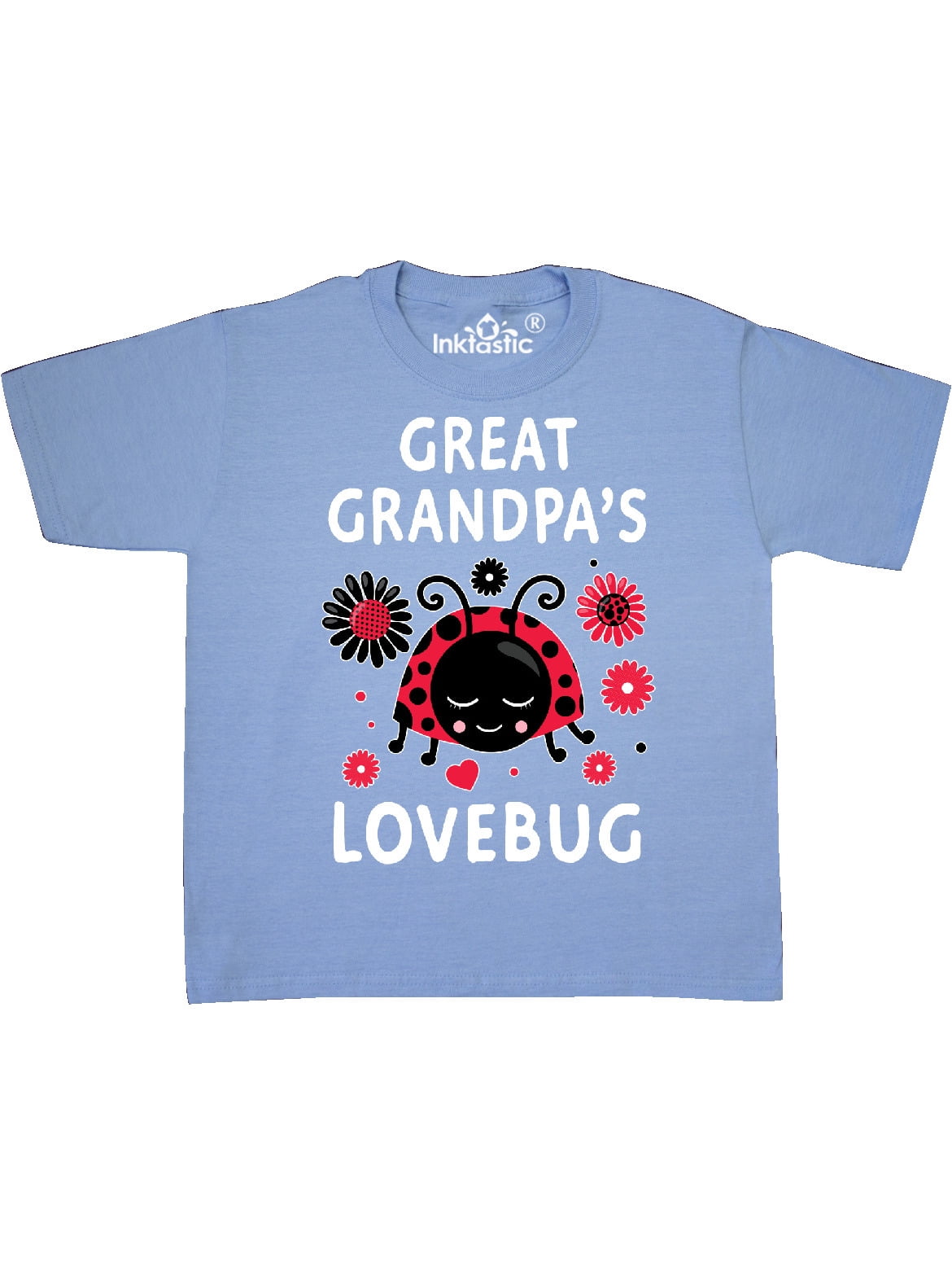 Download Valentine's Day Great Grandpa's Lovebug Youth T-Shirt ...