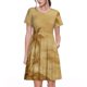thumbnail image 1 of Balery Retro Palm Tree Vestidos sueltos de manga corta para mujer, vestidos de verano 2025, vestidos casuales de corte A con vuelo., 1 of 6