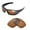 Brown - Polarized, variant on Walleva Fire Red Polarized Replacement Lenses for Oakley Fuel Cell Sunglasses