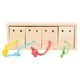 thumbnail image 2 of 1 caja de búsqueda de loros de madera para loros, alimentador de aves educativo, juguete para morder, suministros interactivos para aves, alimentador de aves resistente a las mordeduras, juguete para, 2 of 4