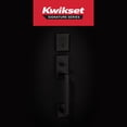 thumbnail image 2 of Kwikset San Clemente Juego de manija y cerrojo para puerta delantera, manija de entrada exterior con palanca interior reversible, bronce veneciano, resistente a las ganzúas, SmartKey Rekey Deadbolt Se, 2 of 5