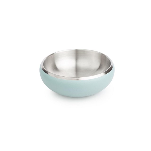 One Paw , Bol pour Chat en Acier Inoxydable à Double Paroi, Couleurs Multiples, 300ml (10.14 oz)