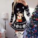 thumbnail image 2 of Vestidos de Navidad Para Mujer Moda Otoño E Invierno Manga Larga Navidad Impreso Cuello Redondo Vestidos Largos Odeerbi ODB198570, 2 of 5