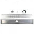 thumbnail image 4 of Marine Grade 316 Stainless Steel Linear Shower Drain (Trench and Grate Only) Grate Length: 60", Grate Type: Tile Insert Grate, 4 of 10