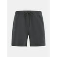 thumbnail image 6 of No Boundaries Soft Fleece Jogger Shorts, 6" Inseam, 2-Pack, Men's and Big Men's, 6 of 8