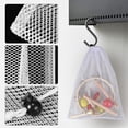 thumbnail image 2 of 10 Pcs Sacs en Maille Polyester avec Cordon de Serrage pour Légumes et Fruits, 2 of 8