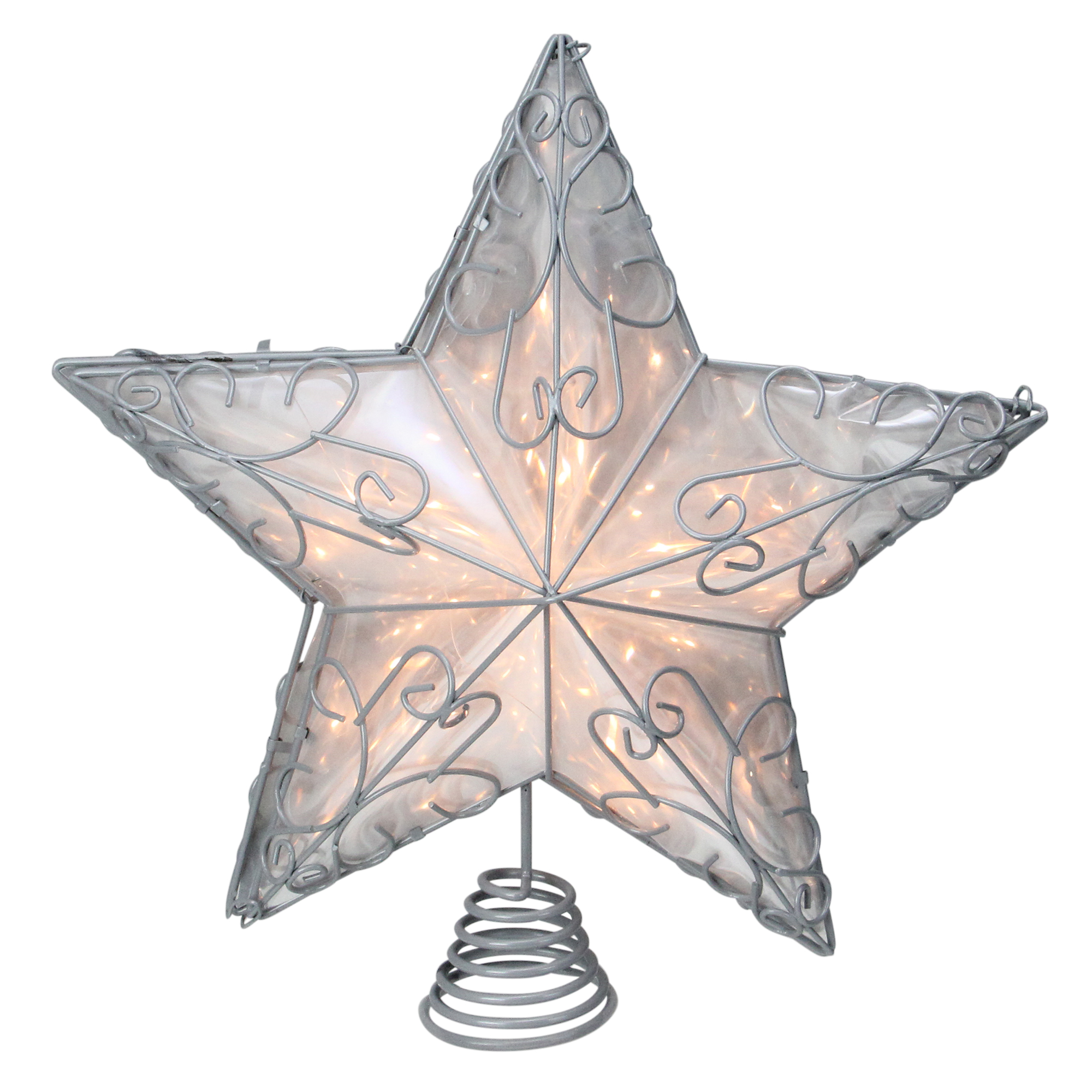 Ul Li Gray Lighted Star Christmas Tree Topper Li Li Clear Reflector Lining Over 10 Warm White Lights Li Li Comes With Spare Replacement Bulbs Spare Fuse Li Li 14 Inches High By 14 Inches Wide By 5 Inches Deep Li Ul Walmart Canada