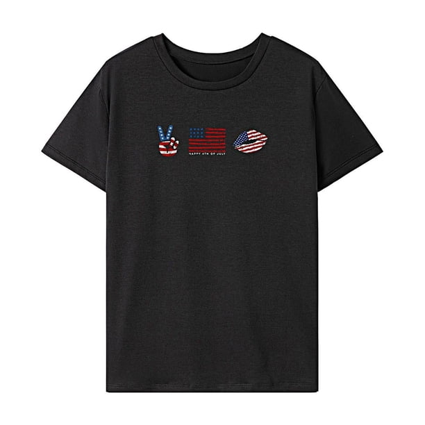 Camiseta para mujer verano ligero clásico señoras cuello redondo camisa manga corta XL