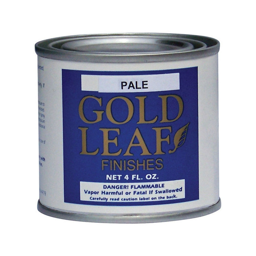 Sheffield Gold Leaf Finishes Indoor and Outdoor Gloss Pale Gold Paint 4
