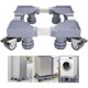 thumbnail image 1 of Washing Machine Stand with 4 Locking Swivel Wheels and 8 Adjustable feet, Multifunctional Mobile Base for refrigerators, Washing Machines, dryers or Large Storage Bins, 1 of 5