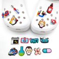 thumbnail image 3 of 21 piezas de adornos para zapatos Crocs con temática médica combinada, adornos para zapatos con estilo de dibujos animados, regalos de cumpleaños, zapatos, 3 of 5