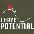 thumbnail image 3 of CafePress - I Have Potential Dark T Shirt - Men's Classic Graphic Cotton T-Shirt, 3 of 4