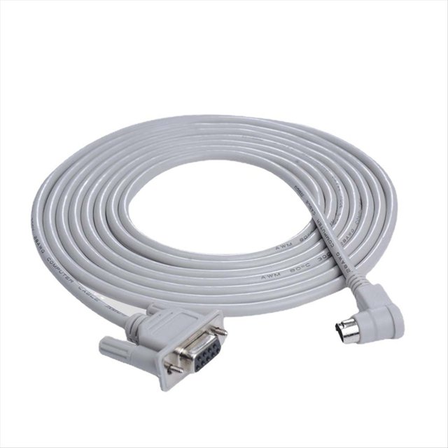 USB 1761-CBL-PM02 para Cable de Programación de PLC MicroLogix Serie 1000, Extremo de 90 Grados