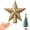 Gold, variant on Miaocao Hanaive Christmas Tree Topper Mini Star Small Treetop for Christmas Tree Star Ornaments Decorative for Home Xmas Holiday Party(Pink,2.36 Inch,Glitter)
