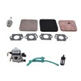 thumbnail image 4 of ESTINK Lawn Mower Carburetor,Carburetor Air Filter Fuel Filter Sparking Plug Fuel Pipe Kit For FS38 FS45 FS46 FS55 KM55 FS85,Carburetor, 4 of 8