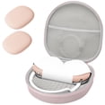 thumbnail image 1 of Funda rígida para AirPods Max ProCase con almohadilla de silicona rosa, 1 of 7