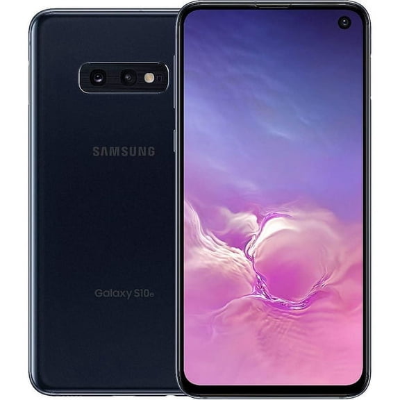Pre-Owned Samsung Galaxy S10E G970U 128GB Fully Unlocked Prism Black (LCD SHADOW) (Good)
