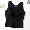 thumbnail image 4 of Moldeador de Cuerpo Yuyangstore para Mujer Ropa Moldeadora Transpirable Entrenador de Cintura Faja Control de Barriga Negro M, 4 of 8