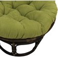 thumbnail image 3 of GFDYREE Coussin de Fauteuil Papasan en Microsuède Uni, 52 Pouces x 6 Pouces x 52 Pouces, Java, 3 of 3