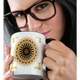 thumbnail image 2 of 3drose, Origami Flower Box Mandala, 11oz Two-tone Black Mug, 2 of 6