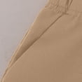 thumbnail image 7 of XFLWAM Women's Parachute Pants Drawstring Elastic Low Waist Ruched Cargo Pants Streetwear Windbreaker Pants Khaki M, 7 of 7