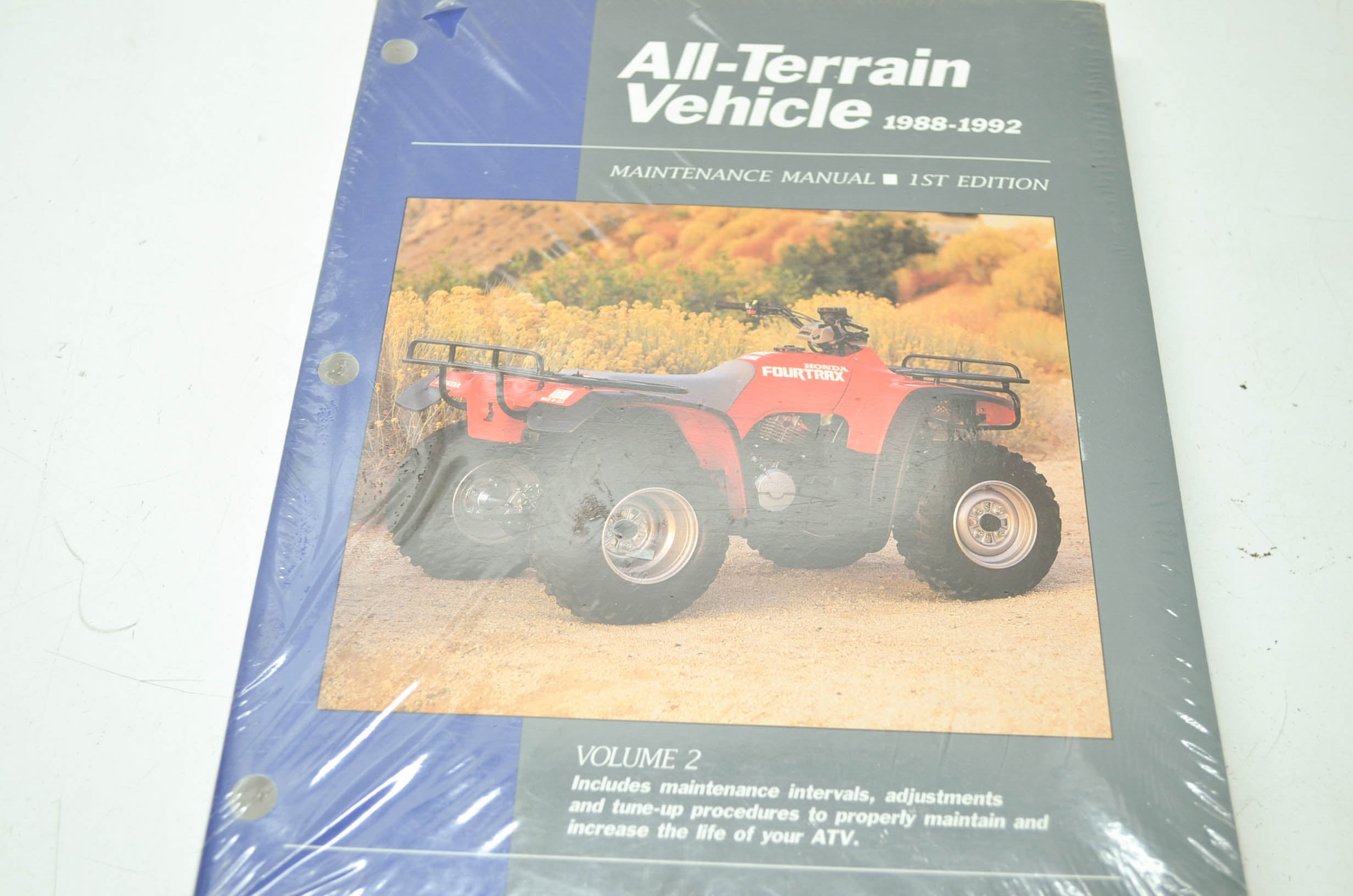 All Terrain Vehicle Service Manual Volume 2 Covers Major Brands 1988-1992 