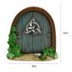 thumbnail image 4 of Puerta Hadas Casa Muñecas Elfo en Miniatura Artesanía para Árboles Jardín (2), 4 of 9