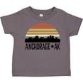 thumbnail image 3 of Inktastic Anchorage Alaska Skyline Boys or Girls Toddler T-Shirt, 3 of 5
