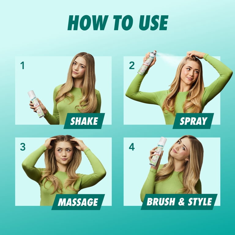 Batiste Bare Dry Shampoo, Light & Barely Scented photo 8