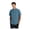 Harbor Blue, variant on Unisex Short Sleeve UV Capital Tech Shirt | Stretch Dress Shirt for Men & Women, Cooling Sun Protection - Harbor Blue 3XL