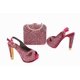 thumbnail image 3 of Conjunto de zapatos y bolso italianos de diseño italiano en color dorado para mujer, zapatos nigerianos de tacón alto con punta abierta y bolso a juego, 3 of 5