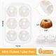thumbnail image 2 of Set de 2 Moldes Mini Bundt de Silicona con Refuerzo Metálico y Asas 6 Cavidades Antiadherentes para Chocoflan Donas y Postres, 2 of 4