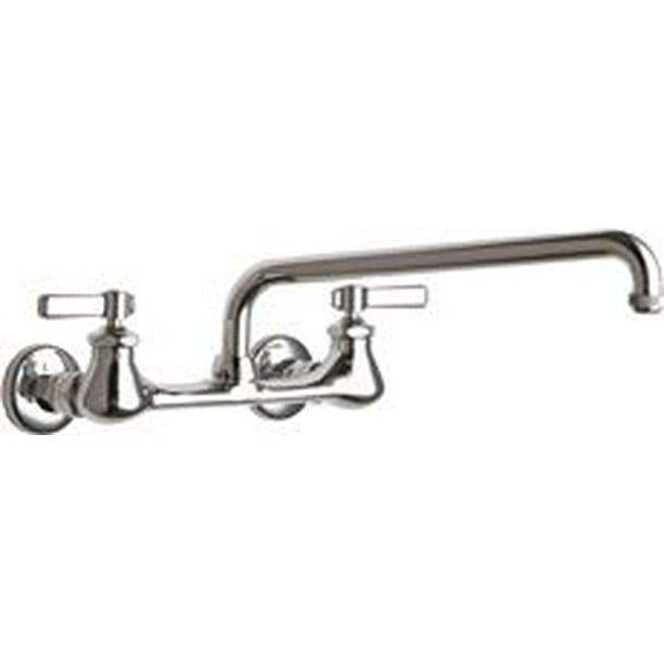 Chicago Faucets LeadFree Hot And Cold Water Sink Faucet With 8Inch
