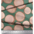 thumbnail image 3 of Soimoi polyester Crepe Fabric Shells Ocean Print Fabric by the Yard 52 Inch Wide, 3 of 3