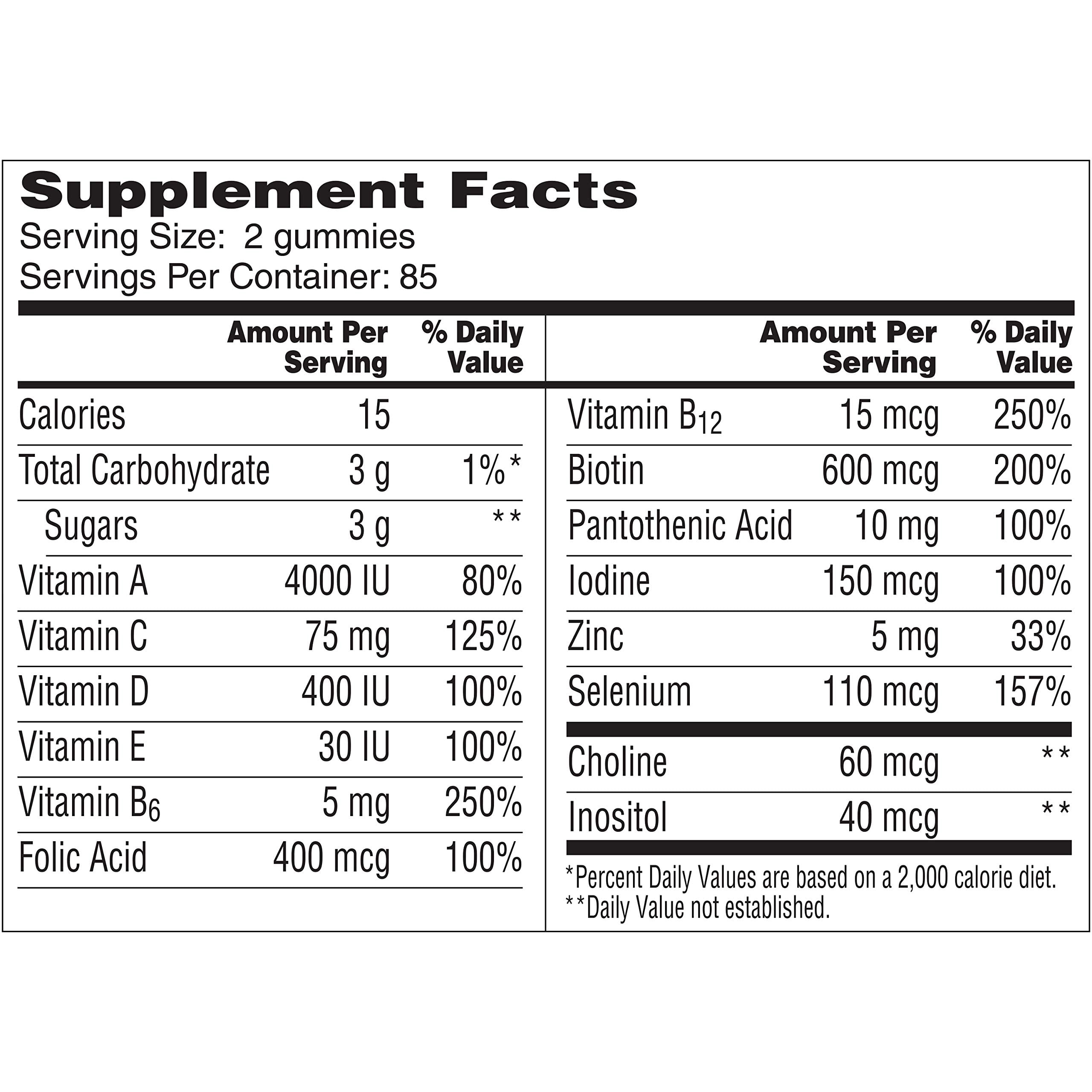 One A Day Men's VitaCraves Gummies, 150 Count + 20 Bonus Pack
