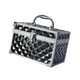 thumbnail image 4 of Caja de maquillaje portátil Caja de maquillaje multipropósito resistente Organizador de arte de la uña dura impermeable Beauty Cosmetic Box para joyas Negro, 4 of 8