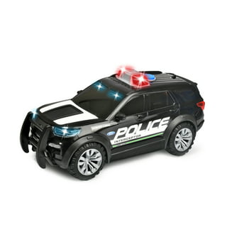 Sky Toys Police Car Interceptor- Black, Real Alloy Wheels Police