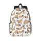 thumbnail image 1 of Easygdp Dachshund Dog Puppy Mochila Ligera de 15 Pulgadas para Estudiantes, Mochila Cómoda para la Escuela y Viajes, Correas Ajustables, 1 of 6