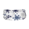 thumbnail image 2 of Rateoe blue Snowflake Prints Pattern Sports Headbands ,Moisture Wicking Workout Headband, Sweatband Headbands for Running,Cycling,Yoga,Hairband for Women and Men, 2 of 9