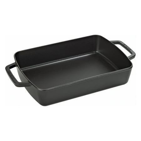 

Staub Cast Iron 12 x 8 Roasting Pan - Matte Black