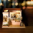 thumbnail image 3 of DIY Milk Tea Shop Sunnimix Casa de miniaturas con luces, 3 of 8