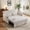Beige, variant on 3-in-1 Sleeper Sofa with Pull Out Bed,Loveseat Sofa Bed,Modern 2 Seater Convertible Small Couch with Pockets and USB for Living Room Bedroom Apartment (Gray, Corduroy)