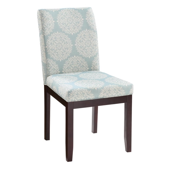 OSP Home Furnishings Dakota Parsons Chair in Gabrielle Sky Fabric