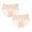 Beige 2PCS, variant on SHenli Girls Seamless Underwear,Soft Stretch Mid-Rise Full-Coverage Panties Breathable Wicking Panties For Teen Girls (9-10 Years of Pink 2PCS)