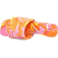 thumbnail image 5 of Circus NY Women's Joana Slide Sandals Orange Popsicle Multi 8.5M, 5 of 6