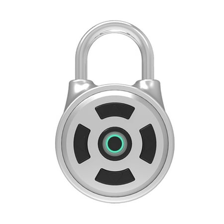 Smart BT Keyless Lock Waterproof APP Button Password Unlock Anti-Theft Padlock Door Luggage Case Locker Lock for Android IOS (Best Wifi Password Cracker App For Android)