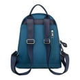 thumbnail image 3 of Oxford Cloth Woman Backpack Portable Polyester Lining Solid Color Adjustable Dual Strap Stylish Fashionable Breathable Bag Blue, 3 of 10
