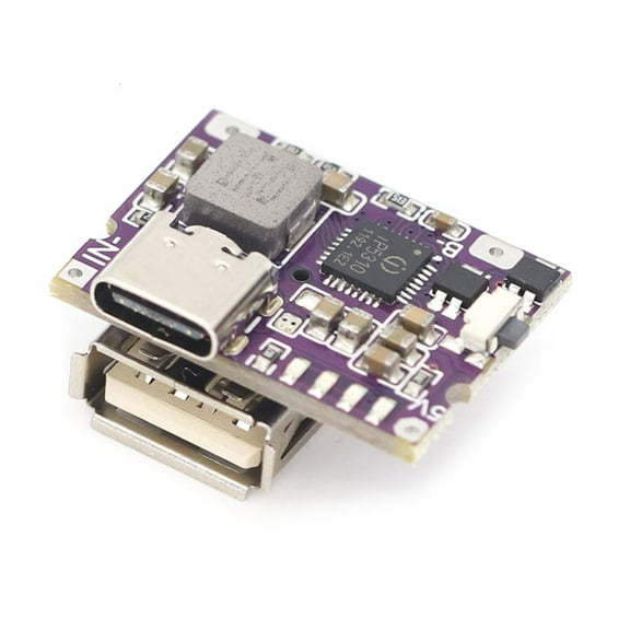 Yammee Type-C USB 5V 3.1A 18650 Boost Battery Charger Board DIY Power Bank Motherboards