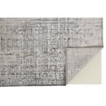 thumbnail image 4 of Feizy Prasad Modern Abstract, Gray/Ivory, 10' x 13'2" Area Rug Easy Care Stain Resistant Fade Resistant Casual Floor Rug for Living room Bedroom, 4 of 6